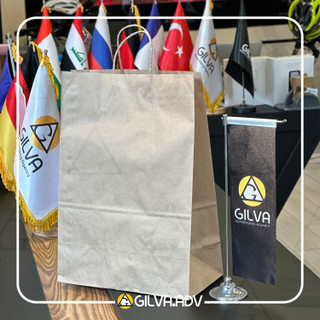 شاپینگ بگ طرح زارا خام سایز : 40 در 28